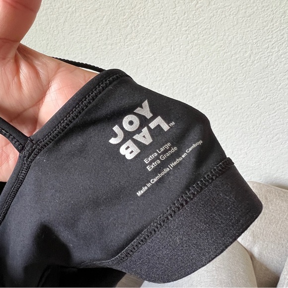 NWOT JoyLab Ruffle Racerback Sports Bra Size XL - Picture 4 of 5